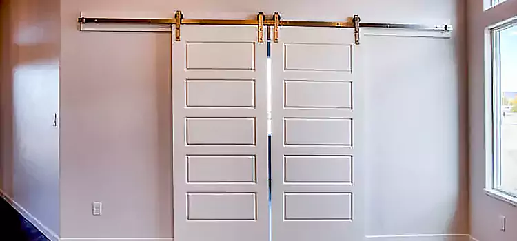 Glass Barn Door with Installation Hardware Kit Severna Park