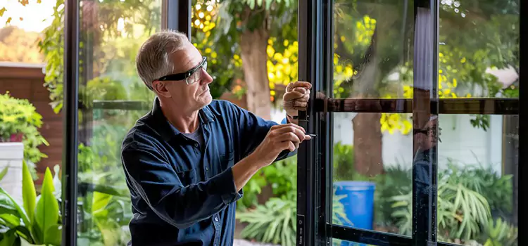 Replacing Sliding Door Lock Severna Park